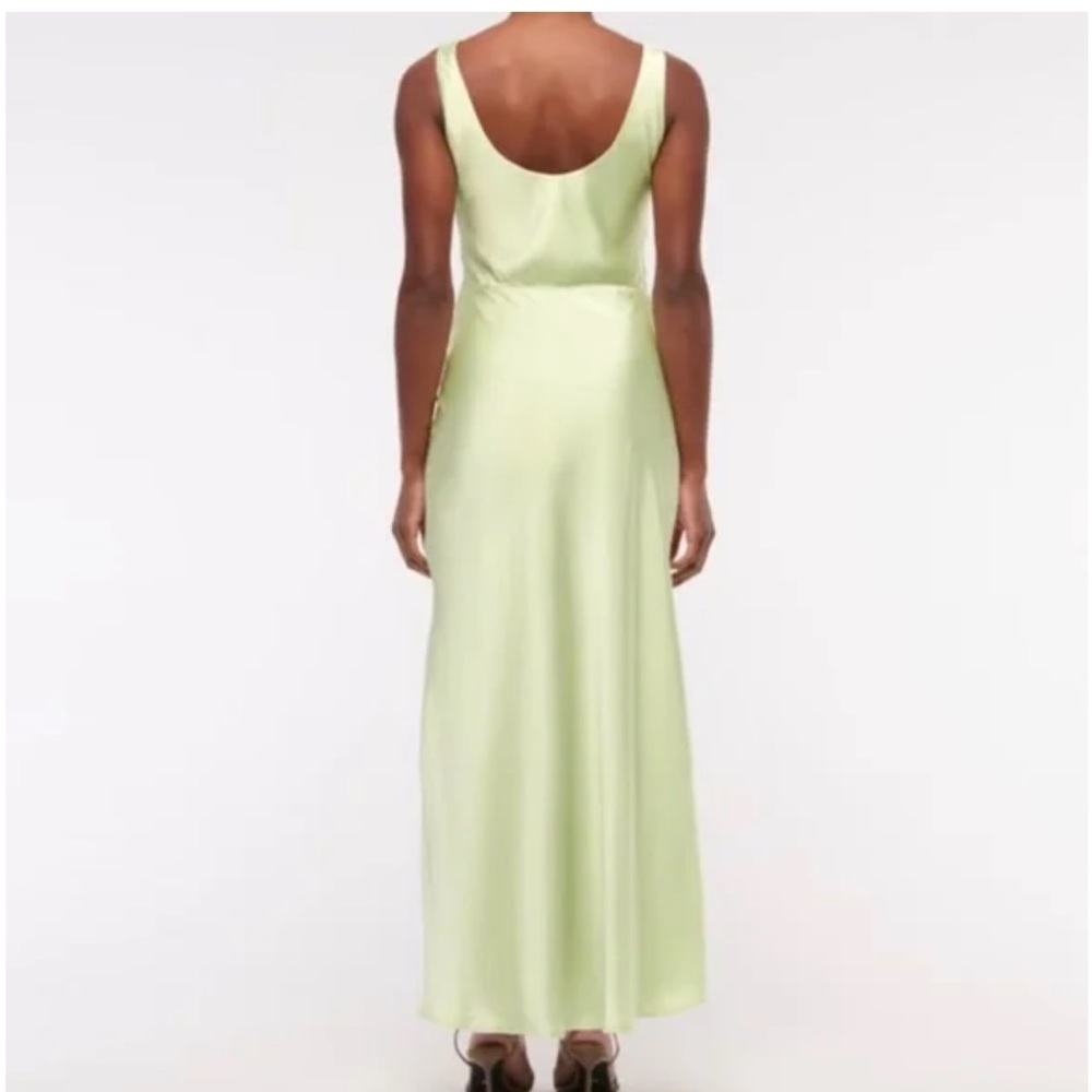 NWT Abercrombie & Fitch cowl neck draped maxi Dress S - Picture 3 of 10